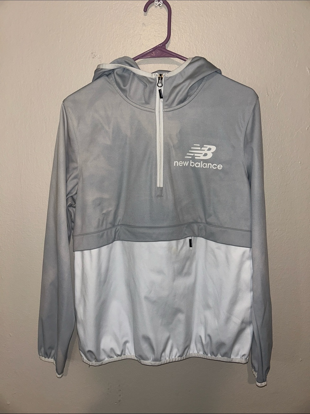 New Balance half zip up